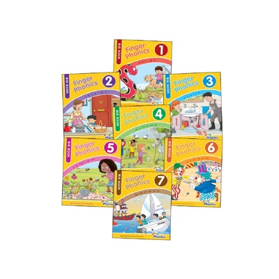 Finger Phonics Big Books, set of books 1-7 